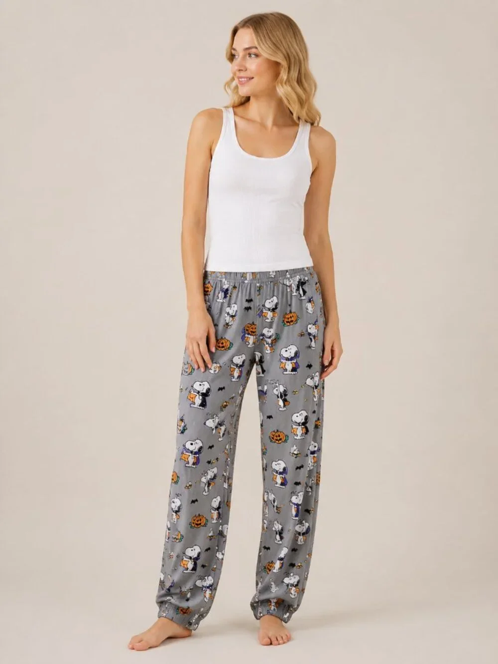 2/$30 Nite Nite by Munki Munki Peanuts Snoopy Halloween Pajama Bottom 2X #A3284